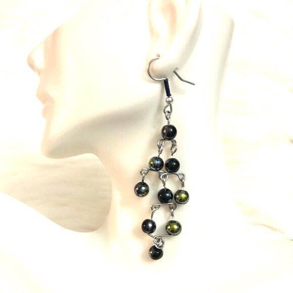 Beaded Earrings - Picture 1 of 2